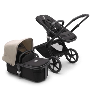 Bugaboo Prams & Pushchairs Bugaboo Fox 5 Complete - Black/Midnight Black/Desert Taupe