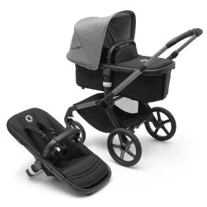 Bugaboo Prams & Pushchairs Bugaboo Fox 5 Complete - Graphite/Midnight Black/Grey Melange