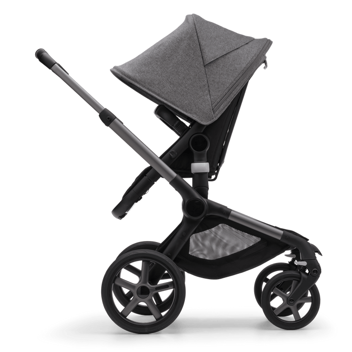 Bugaboo Prams & Pushchairs Bugaboo Fox 5 Complete - Graphite/Midnight Black/Grey Melange