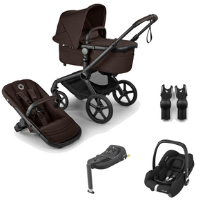 Bugaboo Prams & Pushchairs Bugaboo Fox 5 Renew (Cabriofix i-Size) Travel System - Cocoa Brown