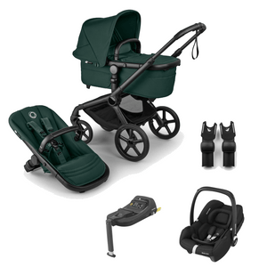 Bugaboo Prams & Pushchairs Bugaboo Fox 5 Renew (Cabriofix i-Size) Travel System - Fern green