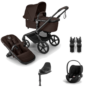 Bugaboo Prams & Pushchairs Bugaboo Fox 5 Renew (Cloud T) Travel System - Cocoa Brown