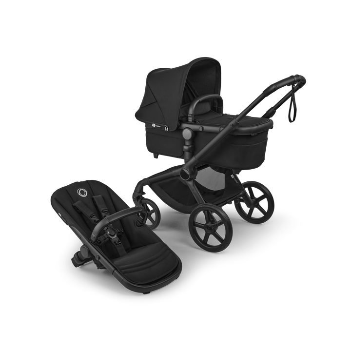 Bugaboo Fox Renew Pram with Rocker Heritage Black/Neutral Wood