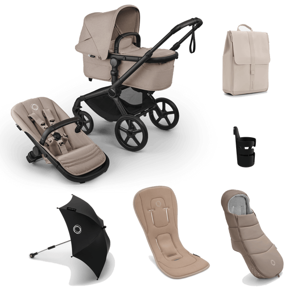 bugaboo fox 5 colours Bugaboo Fox 5 Renew Complete Bundle Desert Taupe | All-Terrain Pram
