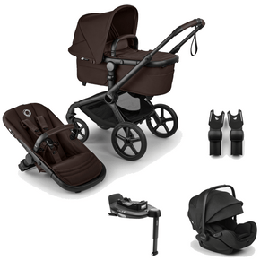 Bugaboo Prams & Pushchairs Bugaboo Fox 5 Renew (Otter by Nuna) Travel System - Cocoa Brown