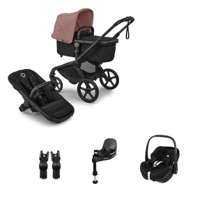 pink bugaboo pram Bugaboo Fox 5 Renew + Pebble 360 PRO2 Travel System – Cocoa Brown
