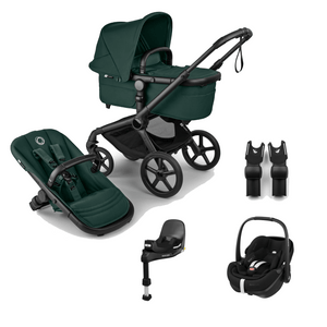 Bugaboo Prams & Pushchairs Bugaboo Fox 5 Renew (Pebble 360 PRO2) Travel System - Fern Green