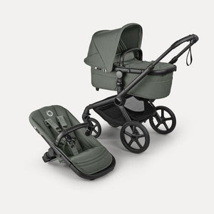 Bugaboo Prams & Pushchairs Bugaboo Fox 5 Renew Pram & Pushchair - Black/Forest Green
