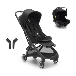 Bugaboo Travel Systems Bugaboo Butterfly with Turtle Car Seat - Midnight Black