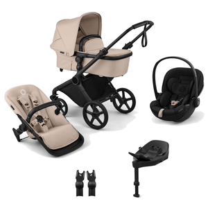 Bugaboo Travel Systems Bugaboo Cub (Cloud S) Travel System - Desert Taupe