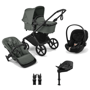 Bugaboo Travel Systems Bugaboo Cub (Cloud S) Travel System - Forest Green