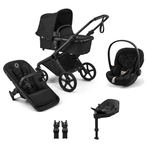 Bugaboo Travel Systems Bugaboo Cub (Cloud S) Travel System - Heritage Black