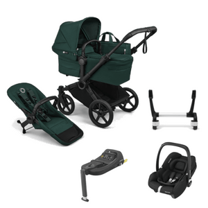 Bugaboo Travel Systems Bugaboo Donkey 6 (Cabriofix i-Size) Travel System - Fern Green