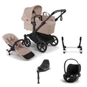 Bugaboo Travel Systems Bugaboo Donkey 6 (Cloud T) Travel System - Desert Taupe