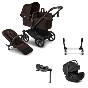 Bugaboo Travel Systems Bugaboo Donkey 6 (Otter by Nuna) Travel System - Cocoa Brown