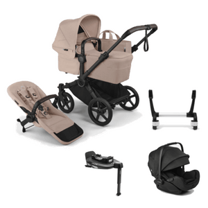 Bugaboo Travel Systems Bugaboo Donkey 6 (Otter by Nuna) Travel System - Desert Taupe