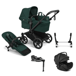Bugaboo Travel Systems Bugaboo Donkey 6 (Otter by Nuna) Travel System - Fern Green