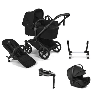 Bugaboo Travel Systems Bugaboo Donkey 6 (Otter by Nuna) Travel System - Heritage Black