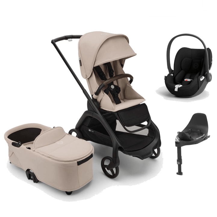 Bugaboo Travel Systems Bugaboo Dragonfly (Cloud T) Travel System - Desert Taupe