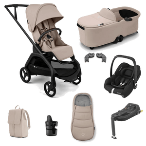 Bugaboo Travel Systems Bugaboo Dragonfly Plus (Cabriofix i-Size) Travel System - Desert Taupe