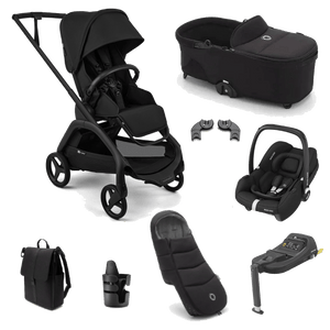 Bugaboo Travel Systems Bugaboo Dragonfly Plus (Cabriofix i-Size) Travel System - Heritage Black