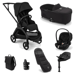 Bugaboo Travel Systems Bugaboo Dragonfly Plus (Cloud S) Travel System - Heritage Black