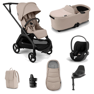Bugaboo Travel Systems Bugaboo Dragonfly Plus (Cloud T) Travel System - Desert Taupe