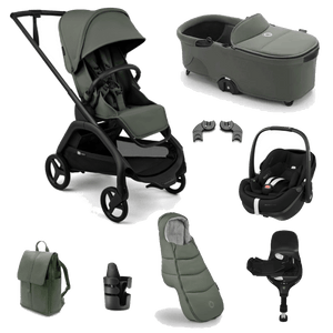 Bugaboo Travel Systems Bugaboo Dragonfly Plus (Pebble 360 PRO2) Travel System - Forest Green