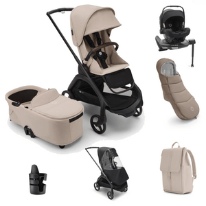 Bugaboo Travel Systems Bugaboo Dragonfly Pushchair Ultimate Bundle - Dune Taupe