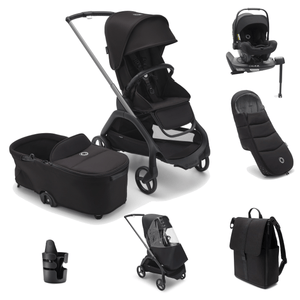 Bugaboo Travel Systems Bugaboo Dragonfly Pushchair Ultimate Bundle - Graphite/Midnight Black [EXCLUSIVE]