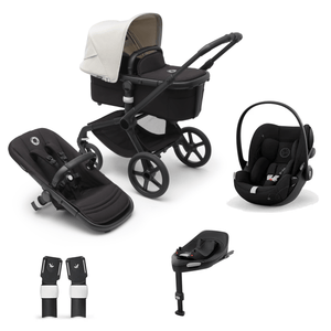 Bugaboo Travel Systems Bugaboo Fox 5 Cloud G Travel System - Graphite/Midnight Black/Misty White