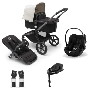 Bugaboo Travel Systems Bugaboo Fox 5 Cloud G Travel System - Graphite/Midnight Black/Misty White