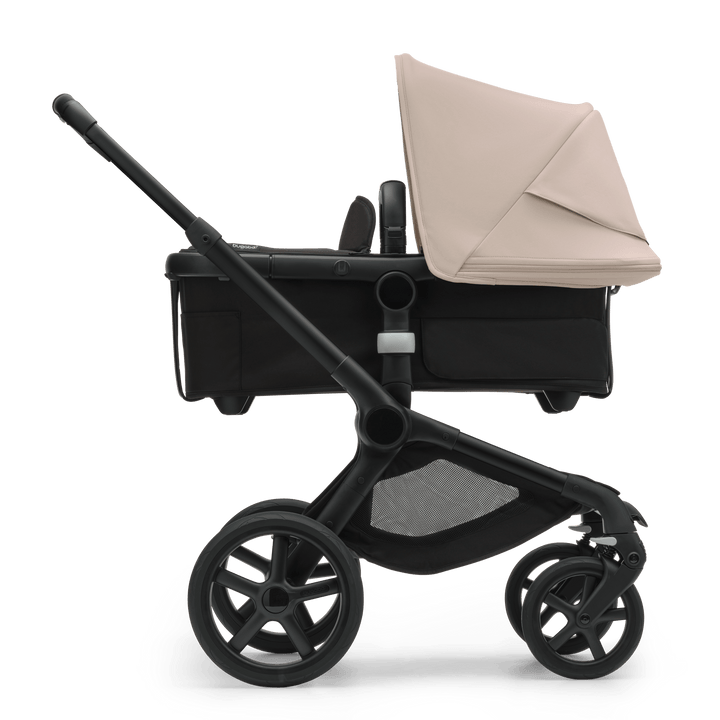 Bugaboo Travel Systems Bugaboo Fox 5, Cloud T and Base Travel System - Black/Midnight Black/Desert Taupe