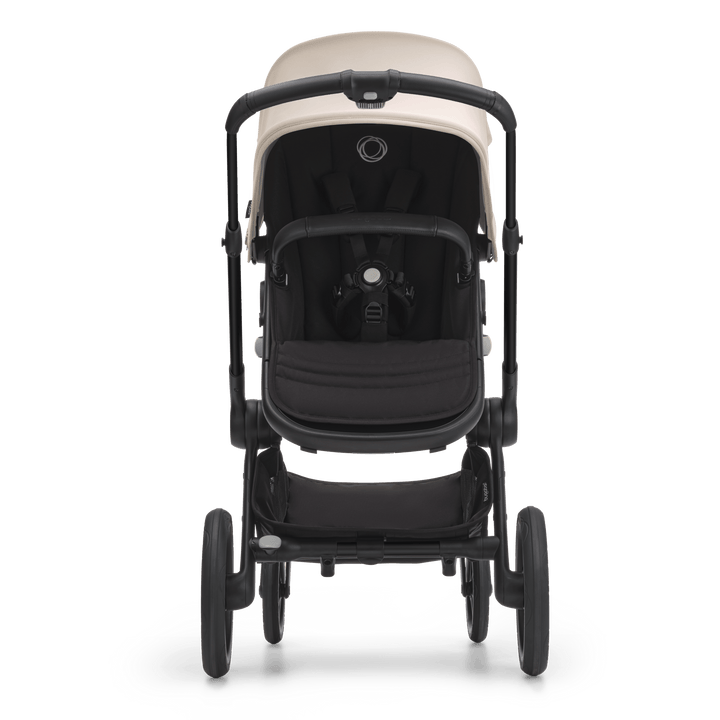 Bugaboo Travel Systems Bugaboo Fox 5, Cloud T and Base Travel System - Black/Midnight Black/Desert Taupe