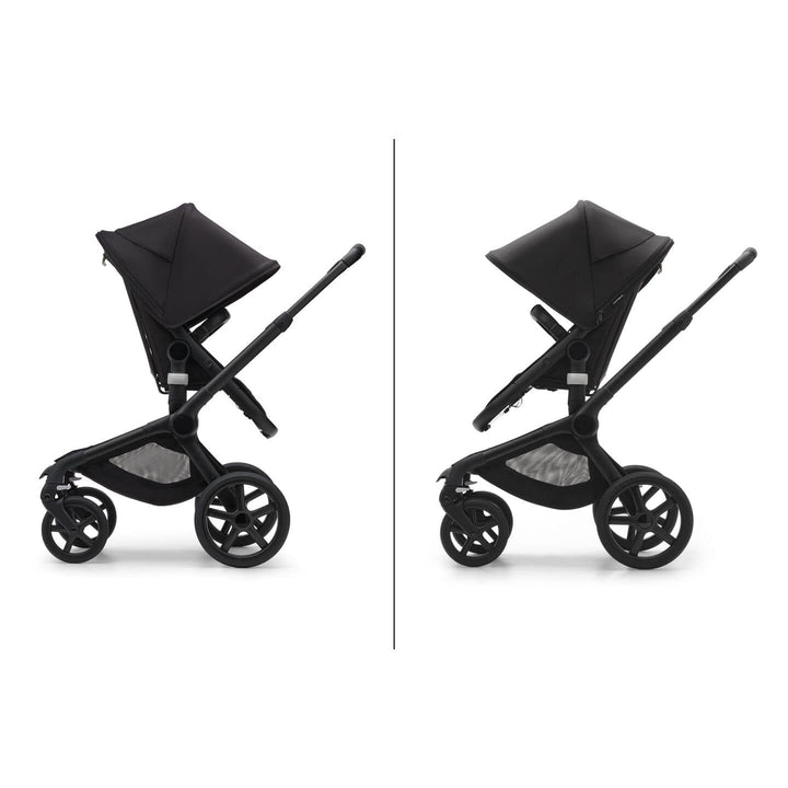 Bugaboo Travel Systems Bugaboo Fox 5, Cloud T and Base Travel System - Black/Midnight Black/Midnight Black