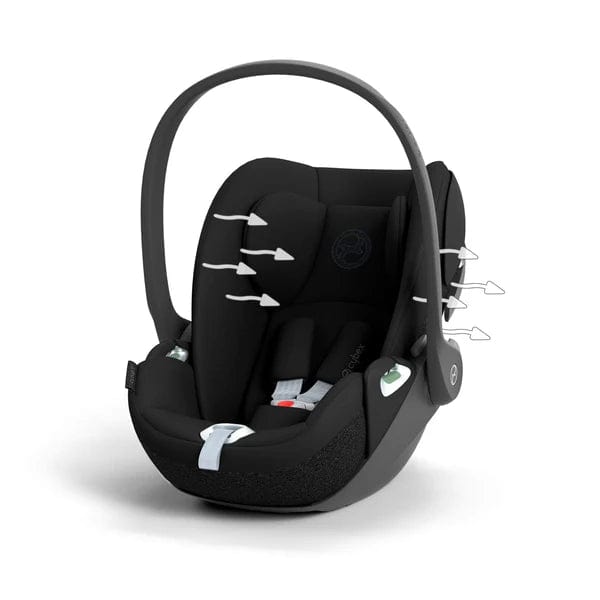 Bugaboo Travel Systems Bugaboo Fox 5, Cloud T and Base Travel System - Black/Midnight Black/Misty White