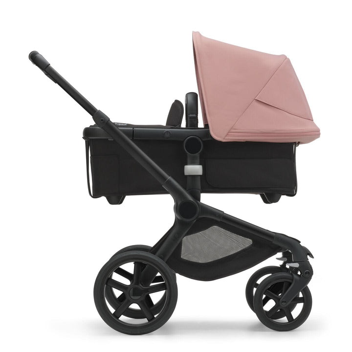 Bugaboo Travel Systems Bugaboo Fox 5, Cloud T and Base Travel System - Black/Midnight Black/Morning Pink