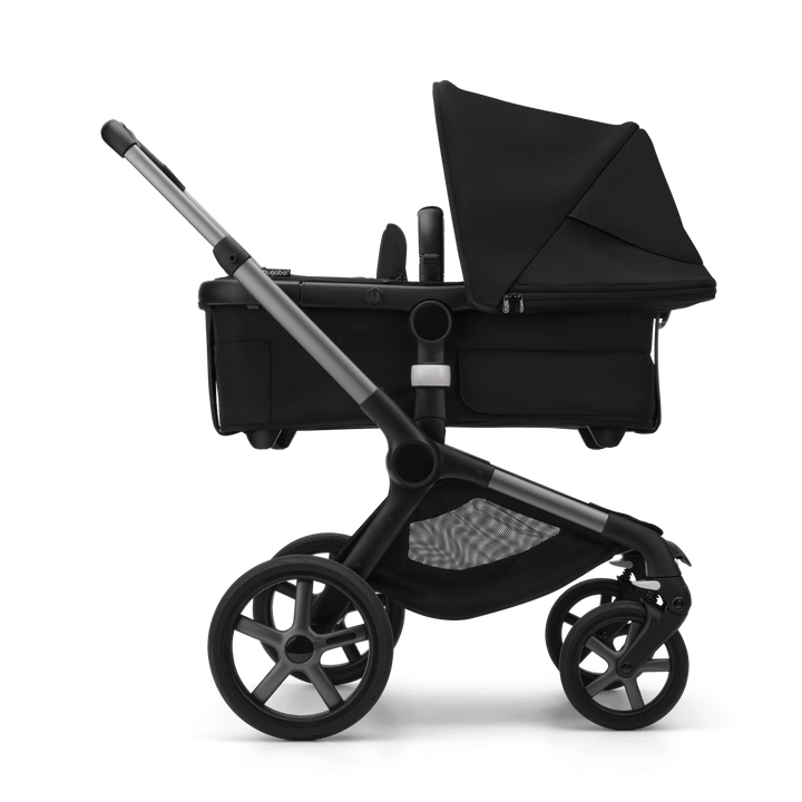 Bugaboo Travel Systems Bugaboo Fox 5, Cloud T and Base Travel System - Graphite/Midnight Black/Midnight Black