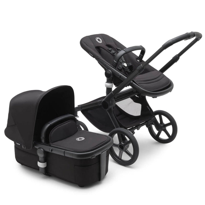 Bugaboo Travel Systems Bugaboo Fox 5, Cloud Z2 Ultimate Travel System - Black/Midnight Black/Midnight Black