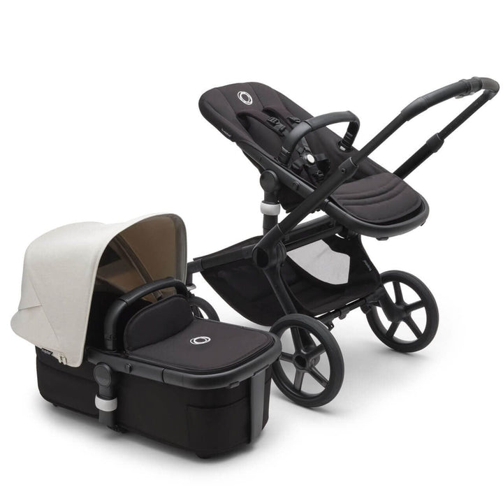 Bugaboo Travel Systems Bugaboo Fox 5, Cloud Z2 Ultimate Travel System - Black/Midnight Black/Misty White