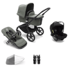 Bugaboo Travel Systems Bugaboo Fox 5 Complete with FREE Turtle Air Car Seat - Forest Green