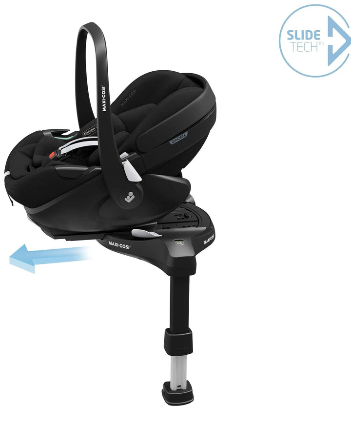 Bugaboo Travel Systems Bugaboo Fox 5, Pebble 360 PRO Ultimate Travel System - Black/Grey Melange/Midnight Black