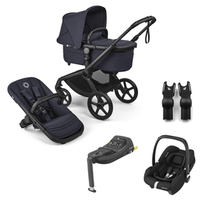Bugaboo Travel Systems Bugaboo Fox 5 Renew (Cabriofix i-Size) Travel System - Deep Indigo