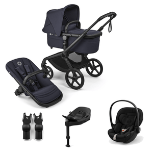 Bugaboo Travel Systems Bugaboo Fox 5 Renew (Cloud S) Travel System - Deep Indigo