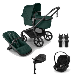 Bugaboo Travel Systems Bugaboo Fox 5 Renew (Cloud S) Travel System - Fern Green
