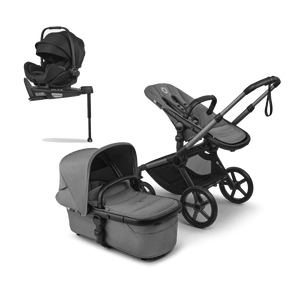 Bugaboo Travel Systems Bugaboo Fox 5 Renew (Otter by Nuna) Travel System - Moon Grey