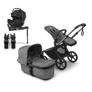 Bugaboo Travel Systems Bugaboo Fox 5 Renew (Otter by Nuna) Travel System - Moon Grey