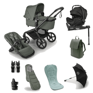 Bugaboo Travel Systems Bugaboo Fox 5 Renew Ultimate (Otter by Nuna) Travel System - Forest Green