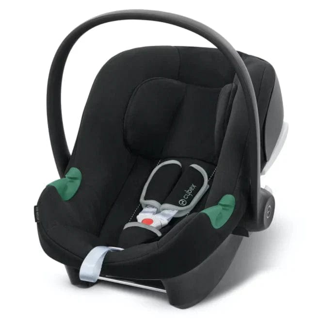 Bugaboo Travel Systems Bugaboo Fox Cub Aton B2 Travel System - Black/Forest Green/Forest Green