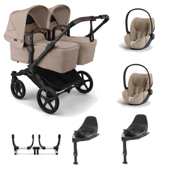Bugaboo Donkey 6 Twin Travel System Desert Taupe